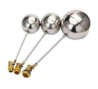 Robinet à flotteur à bille, Robinet à boisseau sphérique flottant for réservoir d'eau chaude et froide 1/2", 3/4", 1"(C 1pcs)