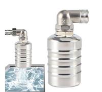 Robinet à flotteur automatique - Raccord de réservoir, contrôle de l'eau | Mini-appareil compact, pièce d'arrêt durable, alimentation fiable pour système de réservoir de piscine, conduite d'irrigation