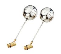 Robinet à flotteur, bille de vanne 2 pièces DN15 flottant entièrement automatique contrôle du niveau d'eau robinet à bille raccord réservoir en laiton