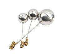 Robinet à flotteur en acier inoxydable avec corps en laiton, 1 pièce - Contrôle automatique du niveau d'eau for réservoirs et bassins (DN15 à DN50)(DN15)