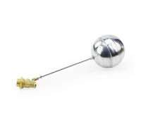 Robinet à flotteur en laiton de qualité supérieure for réservoirs d'eau froide et chaude (1/2", 3/4", 1") - Tige de contrôle de débit durable SS201(3/4")