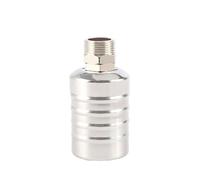 Robinet à flotteur, Robinet à bille flottant en acier inoxydable, contrôle automatique du niveau d'eau for réservoirs et piscines(Side Water Inlet,0.5 Inch)