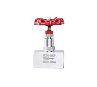Robinet à pointeau fileté en acier inoxydable 304 J13W-160P, filetage interne, 4 points(DN15,304material quality)