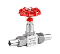 Robinet à pointeau souder haute pression en acier inoxydable J23W-160P DN6 DN8 DN10 DN15 DN20 DN25 DN32(DN10)