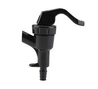 Robinet à presser en plastique pour pique-nique, pour brassage de bière, distributeur de liquide de soude, joint en plastique durable, raccord de tuyau barbelé de 1/4 pouces,