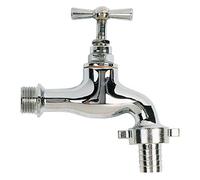 Robinet à tête potence M 1/2" M 3/4" Laiton chromé Watts industrie