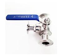 Robinet à tournant sphérique arrêt d'eau chaude et froide 108mm 4.25 "diamètre extérieur du tuyau X 4" robinet sanitaire trois pinces port en T acier inoxydable SUS 304