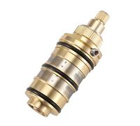 Robinet à tournant sphérique en laiton, Cartouche Thermostatique De Rechange En Laiton, Kit Réparation Barre Mitigeur Douche, Robinet Contrôle La Température L'eau Salle Bain