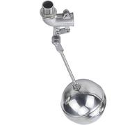 Robinet à tournant sphérique flottant coudé à 90 degrés en acier inoxydable 304 - Soupape d'entrée réglable, 1 pièce(1-1/4inch)