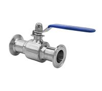 Robinet à tournant sphérique sanitaire en acier inoxydable 304, 19/25/32/38/51/63mm, virole à trois pinces 50.5/64/77.5mm for produit de journal intime(32mm x Ferrule 50.5)