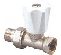 Robinet à visser SAR droit nickelé Ø 20/27 COMAP