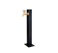 Robinet antigel extérieur, robinet de fontaine à eau décoratif de 60 cm, bouche d'arrivée au sol pour irrigation et lavage - Distributeur de colonne d'eau
