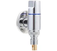 Robinet Argenté 1/2 D'arrêt Pouce Acier Inoxydable pour Machine à Laver