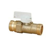 Robinet arret gaz nat. droit ss/pattes NF MM 20 26x34