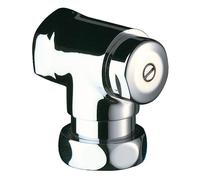 Robinet arrêt WC TEMPOCHASSE équerre F1' F1'1/4 chromé - DELABIE - 765000
