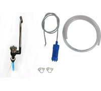 Robinet automatique + pompe immergée 12 V pour évier de camping caravane Novo Chrome