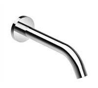 Robinet Baignoire Mural Dornbracht Meta Bec déverseur 200mm Noir Mat