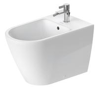Robinet baignoire sur pied Hansgrohe Vivenis avec ensemble de douchette blanc mat 22941000001