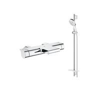 Robinet bain thermostatique Grohtherm + Ensemble de douche Grohe Rainshower