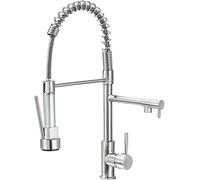 Robinet Bath Basin Strucker Mixer Chrome Évier Vanité Vanité chaude Cold Water de salle de bain robinets de levier monobloc à levier monobloc LWX