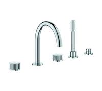 Robinet Bord De Baignoire Grohe Atrio Private Collection 5 trous Chromé 25226000