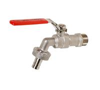 Robinet cadenassable M 1/2" M 1/2" Inox Sféraco