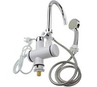 Robinet Chauffant Chauffe-eau électrique instantané, douche à flux chaud, robinet de cuisine, Portable sans réservoir(Under big bend)