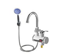 Robinet chauffant électrique, Chauffe-eau Électrique, Robinet De Cuisine, Chauffage Instantané Sans Réservoir, Mélangeur Chauffant À Affichage Numérique(Ty209)