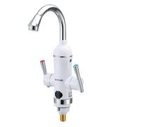 Robinet Chauffant Robinet chauffe-eau sans réservoir 220V, robinet de cuisine instantané 110V, élément à débit, chauffant eau chaude Double poignée(220V Under water)