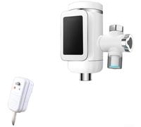 Robinet Chauffe-Eau Électrique 3000W pour instantané pour affichage | Chauffe en 3 secondes, pour affichage LED pour temps rÃ©el, Ã©conomie d'Ã©nergie, pour idÃ©al lavage mains