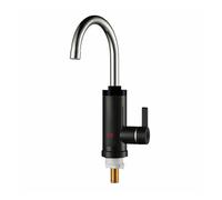 Robinet Chauffe-eau Électrique De Cuisine 3000W, Chauffage Instantané L'eau Chaude Et Froide, Sans Réservoir, Avec Affichage Numérique LED Fait Gagner Du Temps(Black)