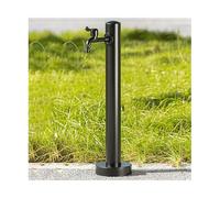 Robinet colonne d'eau extérieur en acier inoxydable, robinet vertical autoportant résistant au gel pour jardin et ferme, robinet d'eau de type bouche d'eau de 60 x 6 cm