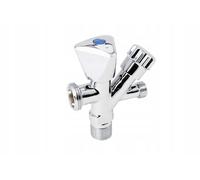 ROBINET COMBINÉ 1/2 X 3/4 X 3/8 COUDE
