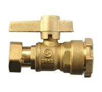 Robinet Compteur Eau B S Droit PE 25 EP 20 - Robinets et compteurs d'eau - Laiton - Mâle - A visser
