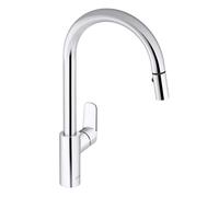 Robinet cuisine avec douchette extractible July+ chromé