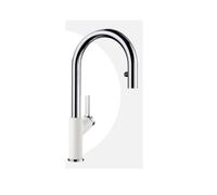 Robinet Cuisine Douchette Blanco CARENA-S Vario Silgranite blanc/Chrome 521368