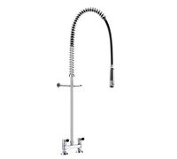 Robinet Cuisine Douchette Delabie Chromé 1110-1230 mm 5680