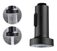 Robinet Cuisine Douchette, Embout Robinet, Robinet Cuisine Rabattable, Douchette Adaptable Sur Robinet (A-Noir)
