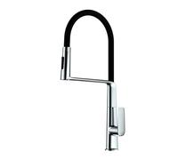 Robinet Cuisine Flexible avec Douchette 3 Modes Col de Cygne Mitigeur Evier Cuisine Chaud et Froid,chromé