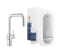 Robinet Cuisine Grohe Blue Home Bouche A U Chrome Douche Amovible pour Eau F