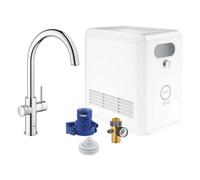 Robinet Cuisine Grohe Blue Professionnel Démarreur Kit Chrome Bouche C 31323002