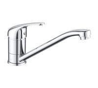 Robinet Cuisine, HanCrobiyx Mitigeur Cuisine Pivotant à 360°, Robinet Evier de Cuisine con Conexión para Agua fría y Caliente, Haute Pression, Cartouche en Céramique Econome en Energie Chromé