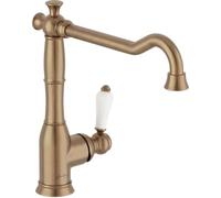Robinet cuisine JACOB DELAFON Louise bronze