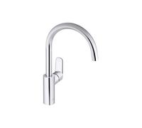 Mitigeur évier bec col de cygne July + - Jacob Delafon - Coloris chrome