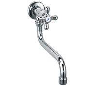Ferro Retro vanne de lavabo murale chrome Z40