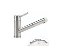 Robinet cuisine rabattable VILLEROY ET BOCH Como Shower window inox