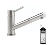 Robinet cuisine rabattable VILLEROY ET BOCH Como Shower window Inox + nettoyant