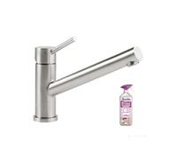 Robinet cuisine rabattable VILLEROY ET BOCH Como window acier massif + nettoyant
