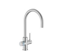 Robinet cuisine ROCA Aquafy chromé avec filtre 5 étapes