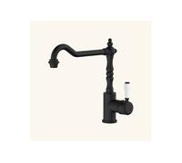 Robinet cuisine vintage noir mat ALFRED